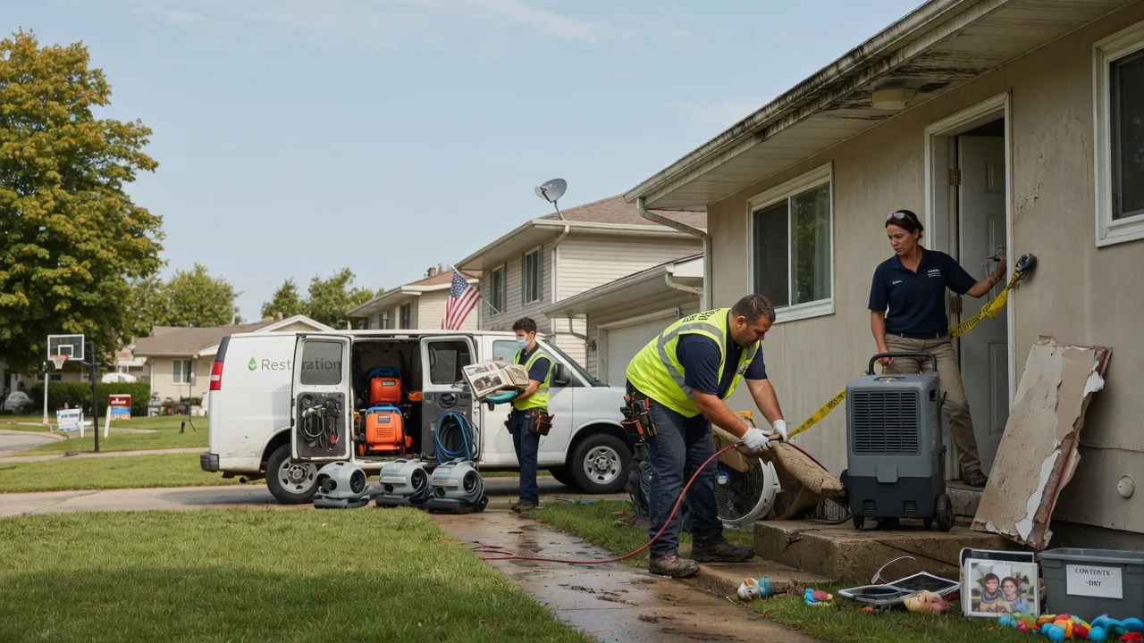 Water Damage Restoration in Wheeler, IL near me